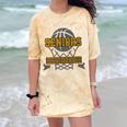 Boys Basketball Senior Class Of 2021 Teenage Graduation Comfort Color Blast T-Shirt Citrine