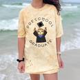 Boys Girls Preschool Graduate Sloth Graduation Cap Comfort Color Blast T-Shirt Citrine