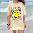 Bruh We Out 5th Graders Fifth Grade Graduation Class 2025 Comfort Color Blast T-Shirt Citrine