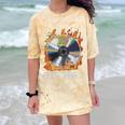 Buffering Glitched CD On Fire 2000s Nostalgia Comfort Color Blast T-Shirt Citrine