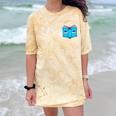 Bytes Of Memories Digital Nostalgia Concept Line Comfort Color Blast T-Shirt Citrine