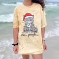 Cat Ew People Adult Humor Introvert Anti-Social Comfort Color Blast T-Shirt Citrine