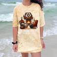 Cat Lover I'd Rather Be Home With My Cats Introvert Cozy Comfort Color Blast T-Shirt Citrine