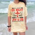 Christian Lawyer Attorney Law Student Graduation Exam Comfort Color Blast T-Shirt Citrine