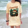 Christmas Movies Chill Retro VHS Holiday Nostalgia Comfort Color Blast T-Shirt Citrine