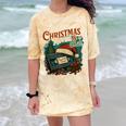 Christmas Movies Chill Retro VHS Holiday Nostalgia Comfort Color Blast T-Shirt Citrine