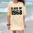 Class Of 1968 High School College Graduation Reunion Comfort Color Blast T-Shirt Citrine