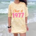 Class Of 1977 School Graduation Meetup Reunion Comfort Color Blast T-Shirt Citrine