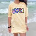 Class Of 1990 Shirt Tie Dye Senior Graduation Class Reunion Comfort Color Blast T-Shirt Citrine