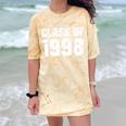 Class Of 1998 High School College Graduation Reunion Comfort Color Blast T-Shirt Citrine