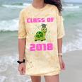 Class Of 2018 Turtle Shirt Graduation Kids Comfort Color Blast T-Shirt Citrine