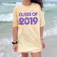 Class Of 2019 High School Graduation Purple Senior Comfort Color Blast T-Shirt Citrine