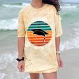 Class Of 2021 Done Senior Graduation Retro Sunset Comfort Color Blast T-Shirt Citrine