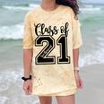 Class Of 2021 Senior 21 Cool Graduation Comfort Color Blast T-Shirt Citrine
