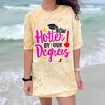 Class Of 2022 Four Degrees Hotter Graduation Day Master Grad Comfort Color Blast T-Shirt Citrine