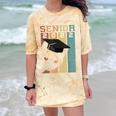 Class Of 2022 Graduation Cat Seniors Grad Comfort Color Blast T-Shirt Citrine