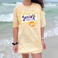 Class Of 2022 Senior Year 90's TV Style Graduation For Grad Comfort Color Blast T-Shirt Citrine