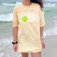 Class Of 2023 Graduation Senior Tennis Player Comfort Color Blast T-Shirt Citrine