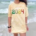 Class Of 2024 College High School Graduation Comfort Color Blast T-Shirt Citrine