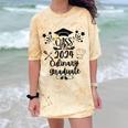 Class Of 2024 Culinary Graduate Culinary Chef Graduation Comfort Color Blast T-Shirt Citrine
