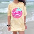Class Of 2024 Senior Pink Retro Classic Girl Grad Graduation Comfort Color Blast T-Shirt Citrine