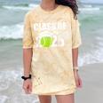 Class Of 2025 Graduation Senior Tennis Player Comfort Color Blast T-Shirt Citrine