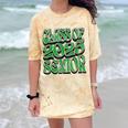 Class Of 2025 Senior Green Student Graduation Comfort Color Blast T-Shirt Citrine