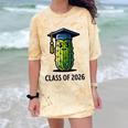Class Of 2026 Graduation Pickle Trendy Graduate Humor Comfort Color Blast T-Shirt Citrine