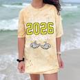 Class Of 2026 Six Seven Senior Yellow Graduation 6 7 Comfort Color Blast T-Shirt Citrine