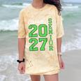 Class Of 2027 Senior 27 High School Graduation Senior 2027 Comfort Color Blast T-Shirt Citrine