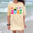 Class Of 2027 Shirt For Boys And Girls Fun 2027 Graduation Comfort Color Blast T-Shirt Citrine