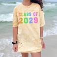 Class Of 2029 High School Graduation Date Graduate T Shirt Comfort Color Blast T-Shirt Citrine