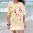 Class Of 2029 Senior Class 2029 Idea Graduation Grow With Me Comfort Color Blast T-Shirt Citrine