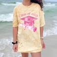 Class Of 2032 Senior 2032 Back To School 2032 Graduation Cap Comfort Color Blast T-Shirt Citrine