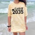 Class Of 2035 First Day Of School Graduation Comfort Color Blast T-Shirt Citrine