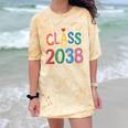 Class Of 2038 Pre K Graduate Preschool Graduation Comfort Color Blast T-Shirt Citrine