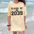 Class Of 2039 Grow With Me First Day Of School Graduation Comfort Color Blast T-Shirt Citrine