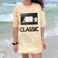 Classic VHS Tape Nostalgia Retro Comfort Color Blast T-Shirt Citrine