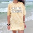 College Humor College Graduation Party Shirts Supplies Men Comfort Color Blast T-Shirt Citrine