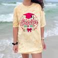 Coquette Pink Bow Senior 2026 2027 Graduation Comfort Color Blast T-Shirt Citrine
