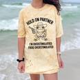 Cowboy Frog Overstimulated Western Meme Introverts Comfort Color Blast T-Shirt Citrine