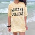 Crazy Sarcastic MUTANT COLLEGE Introvert Anti Social Comfort Color Blast T-Shirt Citrine Crazy Sarcastic MUTANT COLLEGE Introvert Anti Social Comfort Color Blast T-Shirt Citrine