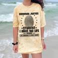Criminal Justice School Degree Graduation Day Student Comfort Color Blast T-Shirt Citrine
