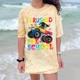 I Crushed Pre-K Monster Truck Graduation Preschool Grad 2025 Comfort Color Blast T-Shirt Citrine