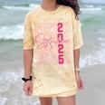 Cute Girls Women Class 2025 Graduation Senior Coquette Bow Comfort Color Blast T-Shirt Citrine