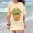 Cute Golden Barrel Cactus Introvert Distressed Comfort Color Blast T-Shirt Citrine Cute Golden Barrel Cactus Introvert Distressed Comfort Color Blast T-Shirt Citrine