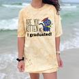 Cute Graduation Cat Masters High School T-Shirt For Men Women Kids Comfort Color Blast T-Shirt Citrine