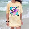 Dabbing Cassette Tape 70s 80s 80s Outfit Nostalgia Comfort Color Blast T-Shirt Citrine
