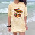 Dabbing Mexican Pizza Dance Food Lover Graduation Comfort Color Blast T-Shirt Citrine