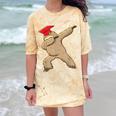 Dabbing Sloth School Graduation T Shirt For Kids Comfort Color Blast T-Shirt Citrine